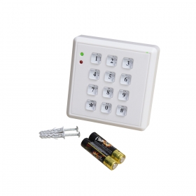 Wireless keypad Elmes KB1 (sold without batteries)